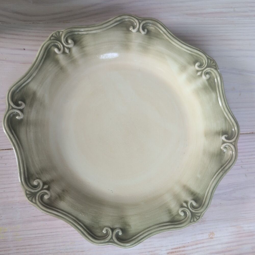 Lenox Dinner Plate Green Colore Verde VERDE 9” Italy